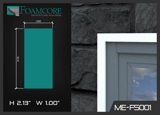 Flat Stock Window Trim | FS001
