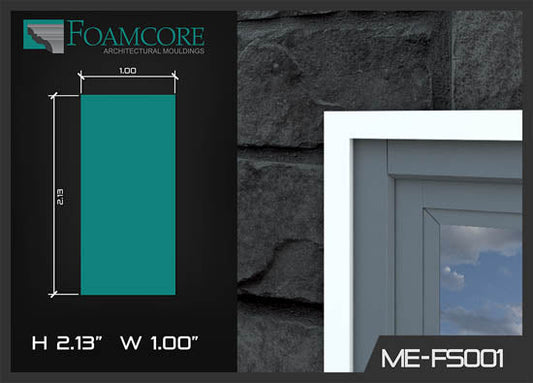 Flat Stock Window Trim | FS001