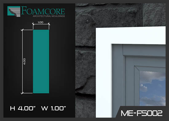 Flat Stock Window Trim | FS002