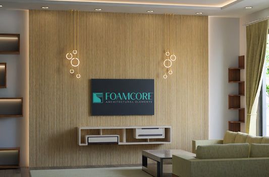 3/4" HALF ROUND GROOVE PANEL - FOAMCORE STORE