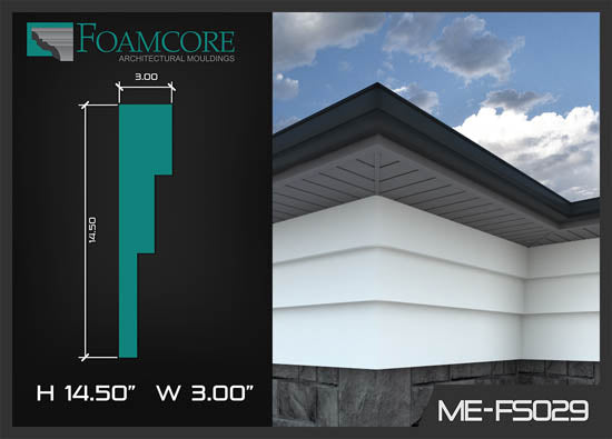 Flat Stock Cornice | ME-FS029