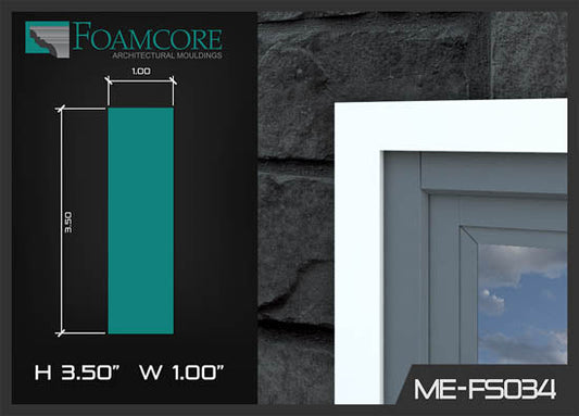 Flat Stock Window Trim | FS034