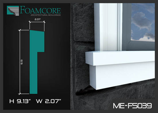 Flat Stock Window Sill | FS039