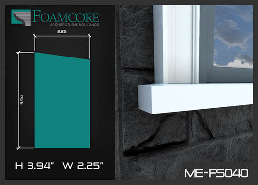 Flat Stock Window Sill | FS040
