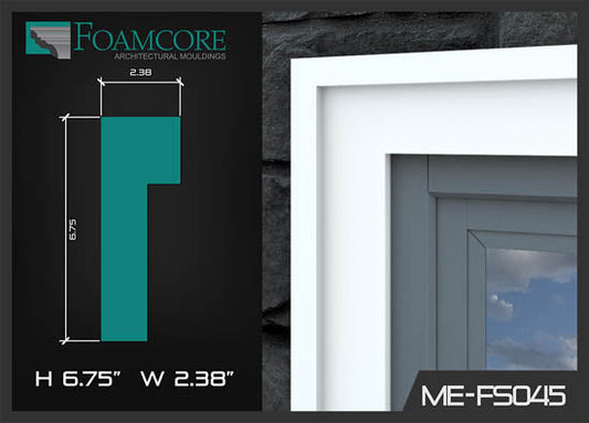Flat Stock Window Trim | FS045