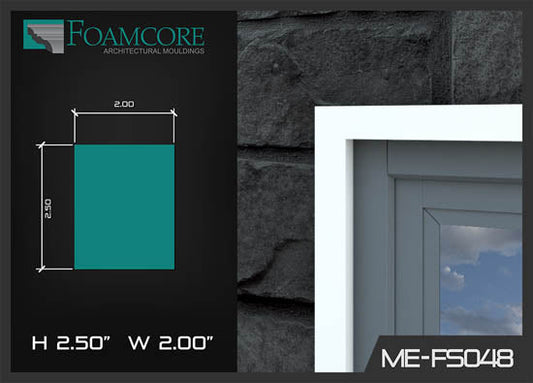 Flat Stock Window Trim | FS048