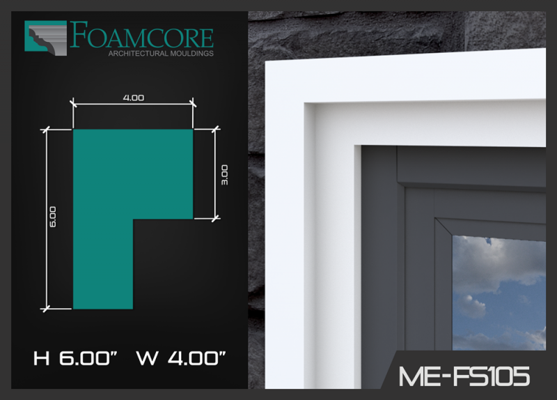 Flat Stock Window Casing | ME-FS105