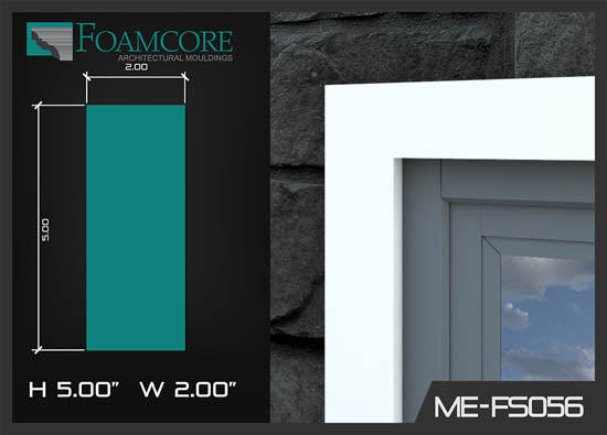 Flat Stock Window Trim | FS056