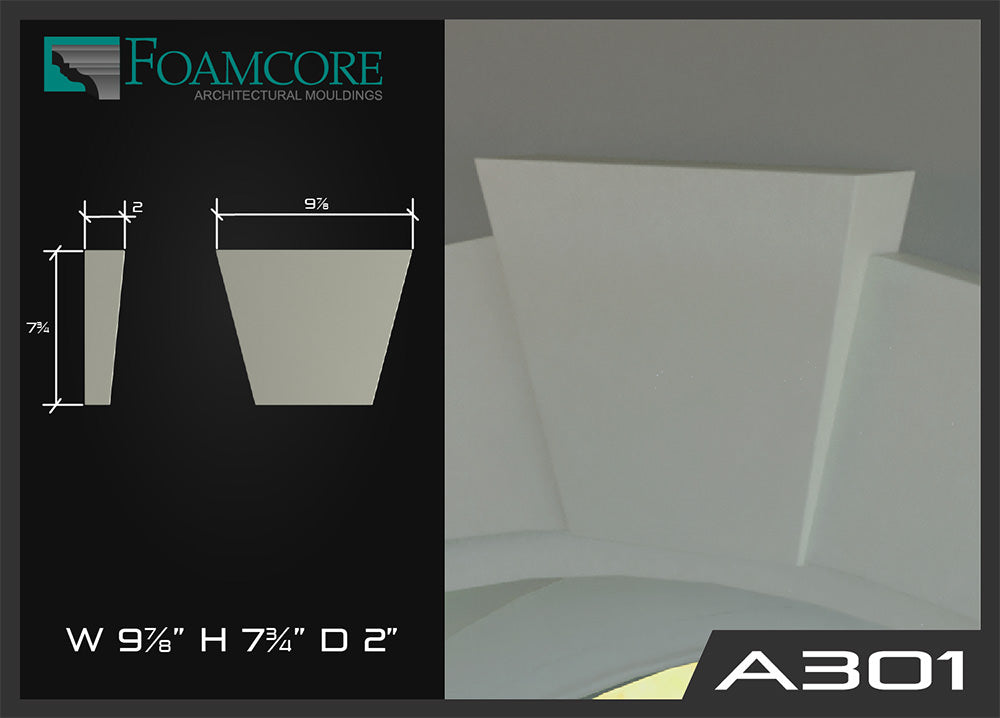 FLAT ARCH KEYSTONE | A301