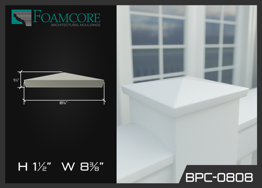 Newel Post Cap | BPC0808