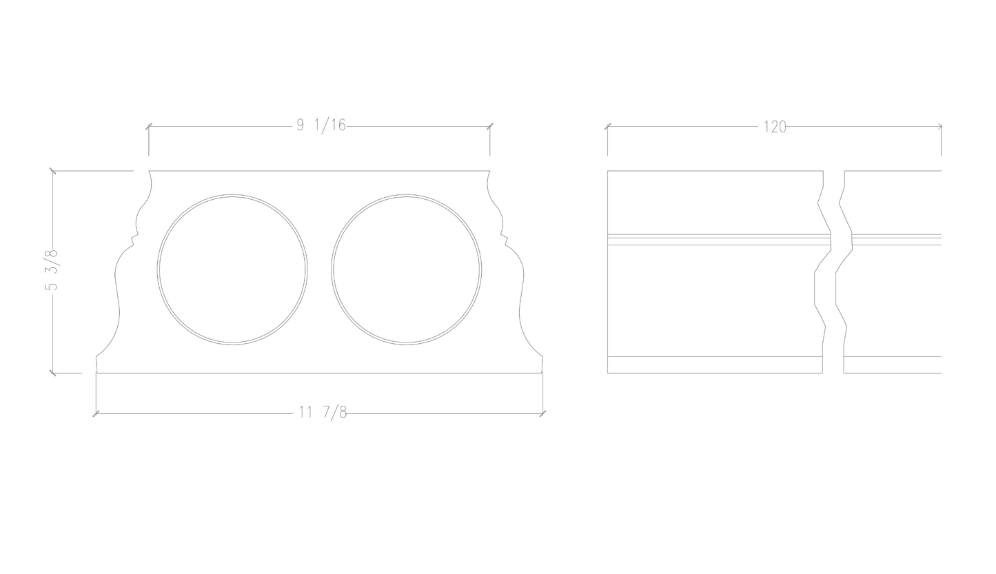 Bottom Rail | BR7110-10