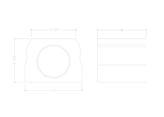 Bottom Rail | BR7410-08