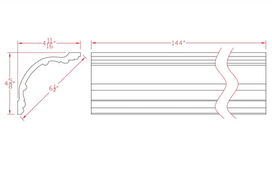 Crown Moulding | C73012