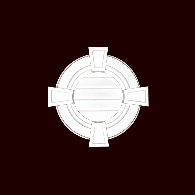 Closed Round Louver with Keystones | DLRF