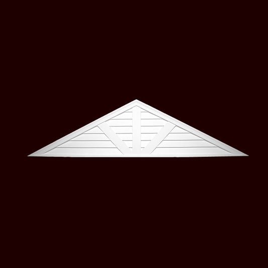 Decorative Triangle Louver with Trim | DLT2000