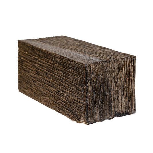 Floating Faux Wood Mantel