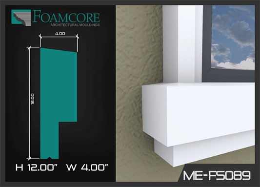 Window Sill Flat Stock | FS089