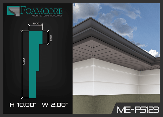 Flat Stock Cornice | FS123