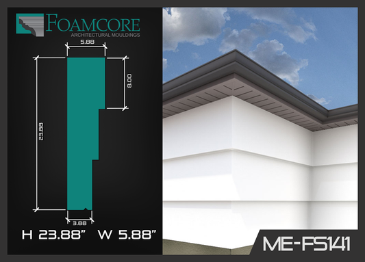 Flat Stock Cornice | FS141