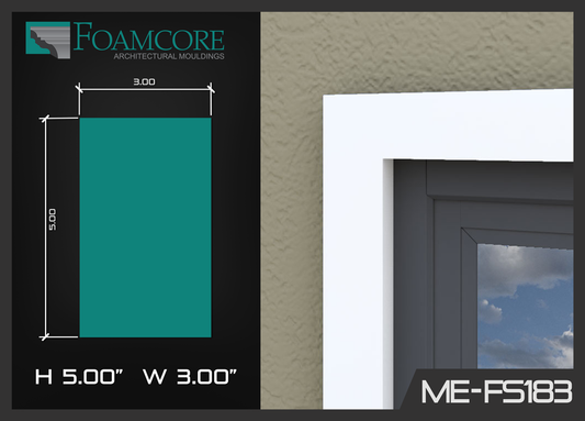 Flat Stock Window Trim | FS183