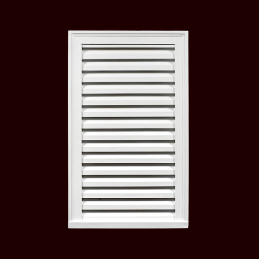 Decorative Rectangular Louver with Sill