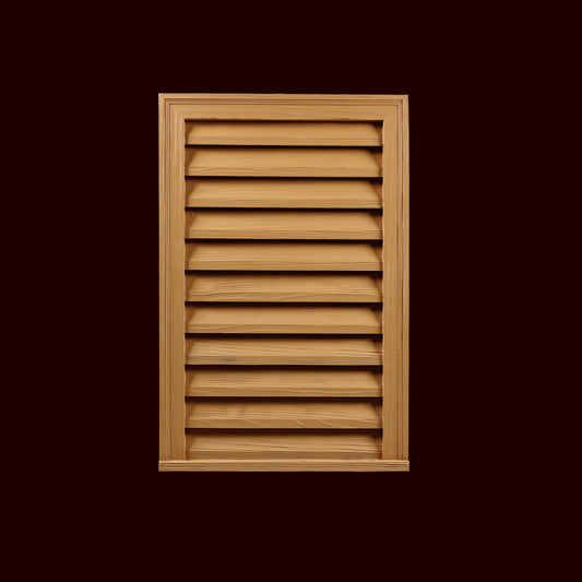 Rough Sawn Decorative Louver | G590