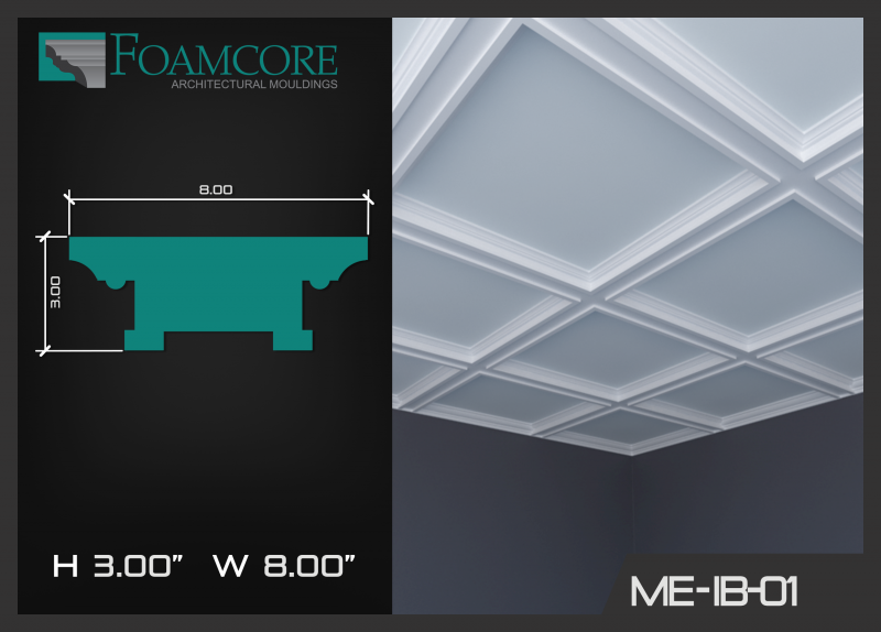 Hook Deck Coffered Ceiling 8x3