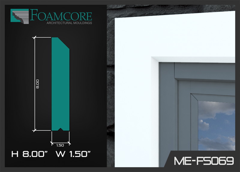 Flat Stock Window Casing | ME-FS069