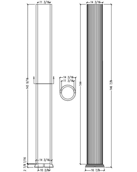 Column Wrap | PSC1412