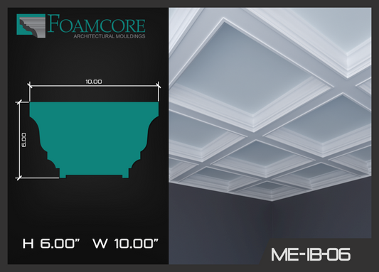 Round Top Coffered Ceiling 10x6