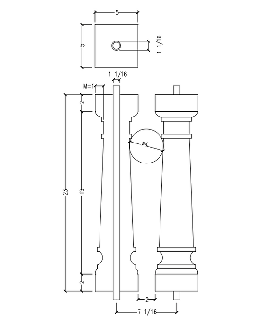 Baluster | B7123