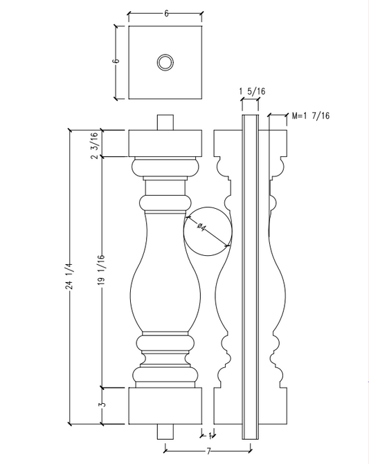Baluster | B7624