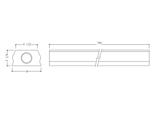 Bottom Rail | BR7510-12
