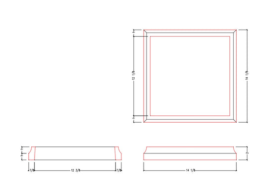 Bottom Trim (Newel Post) | BT1214