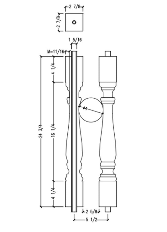 Baluster | B7137-25