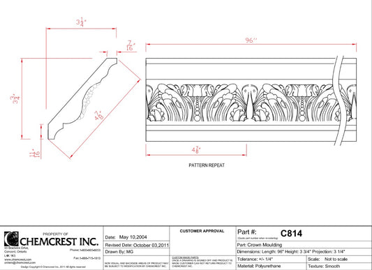 Crown Moulding | C814