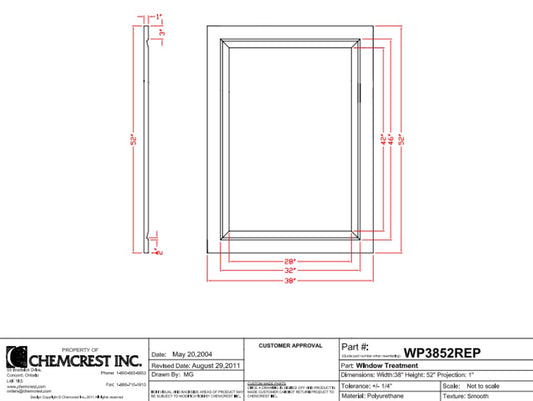 Window Panel | WP3852REP