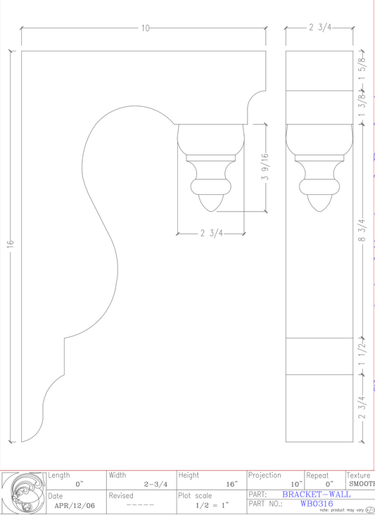 Wall Bracket | WB0316