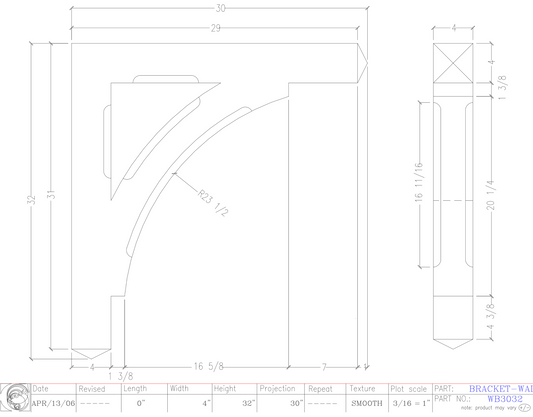 Wall Bracket | WB3032