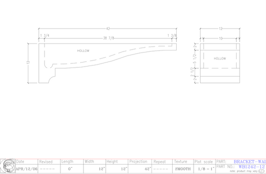 Wall Bracket | WB1242-12