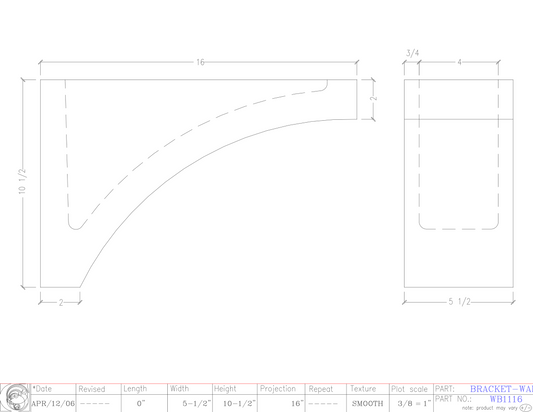 Wall Bracket | WB1116