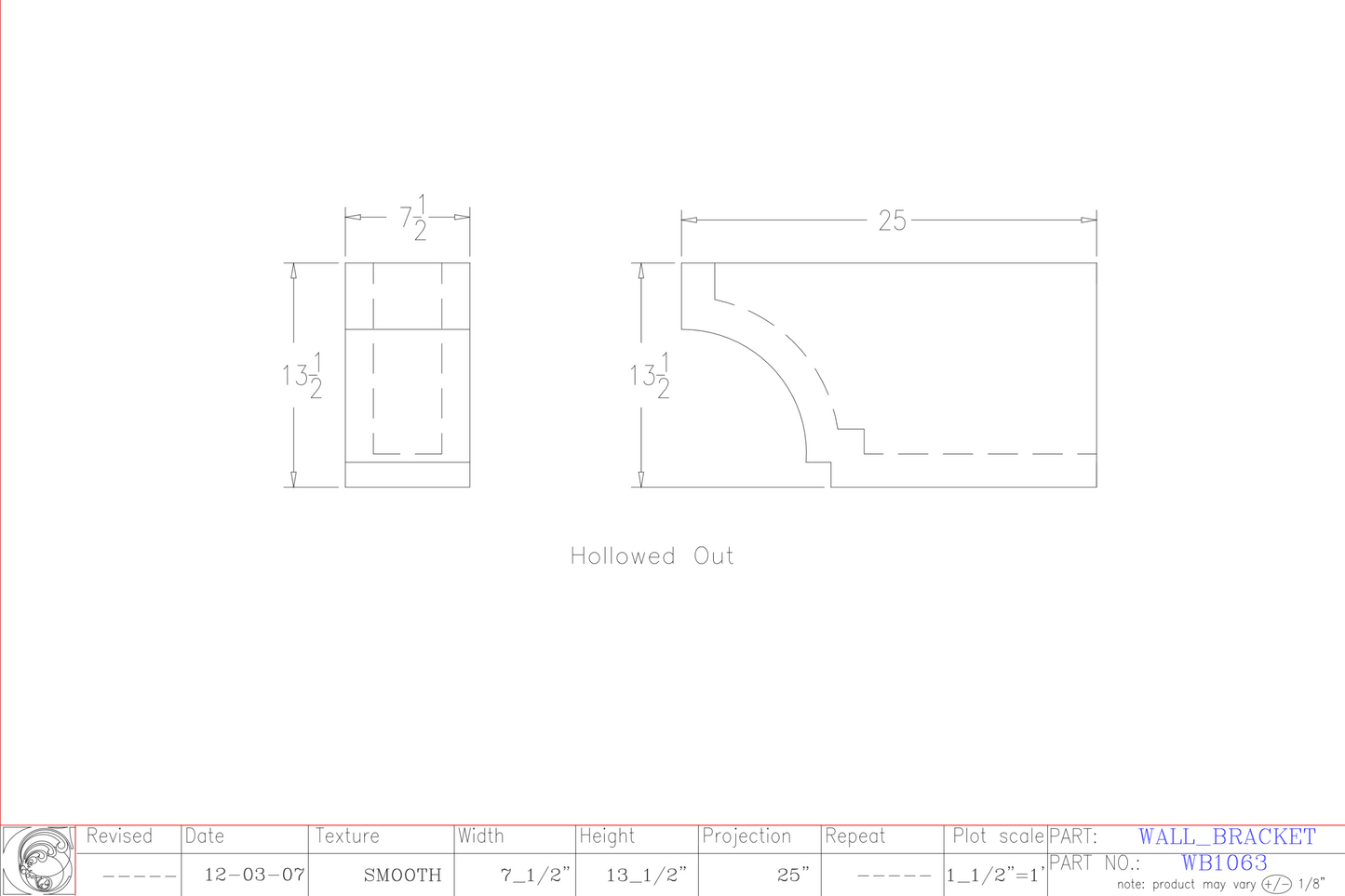 Wall Bracket | WB1063