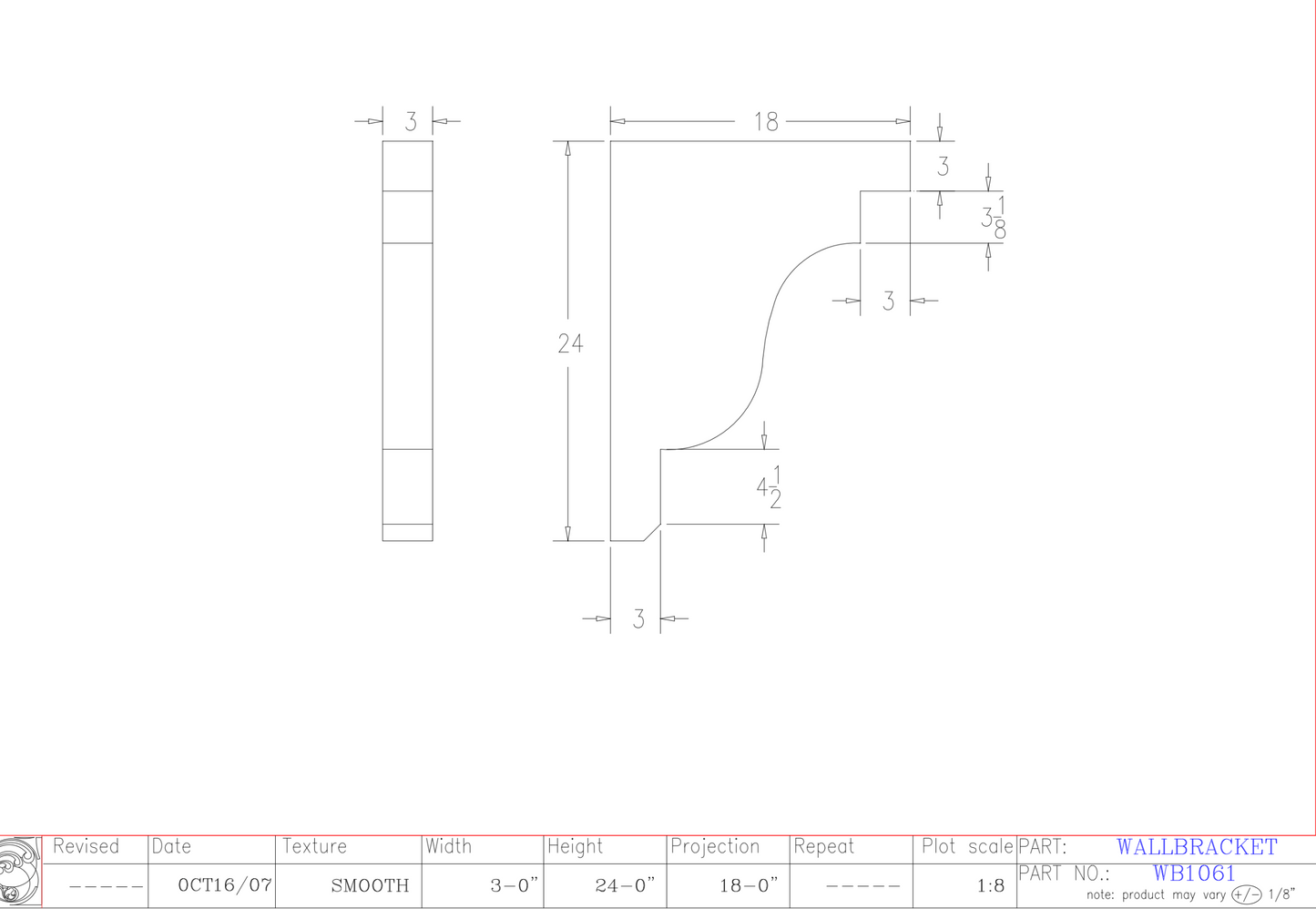 Wall Bracket | WB1061
