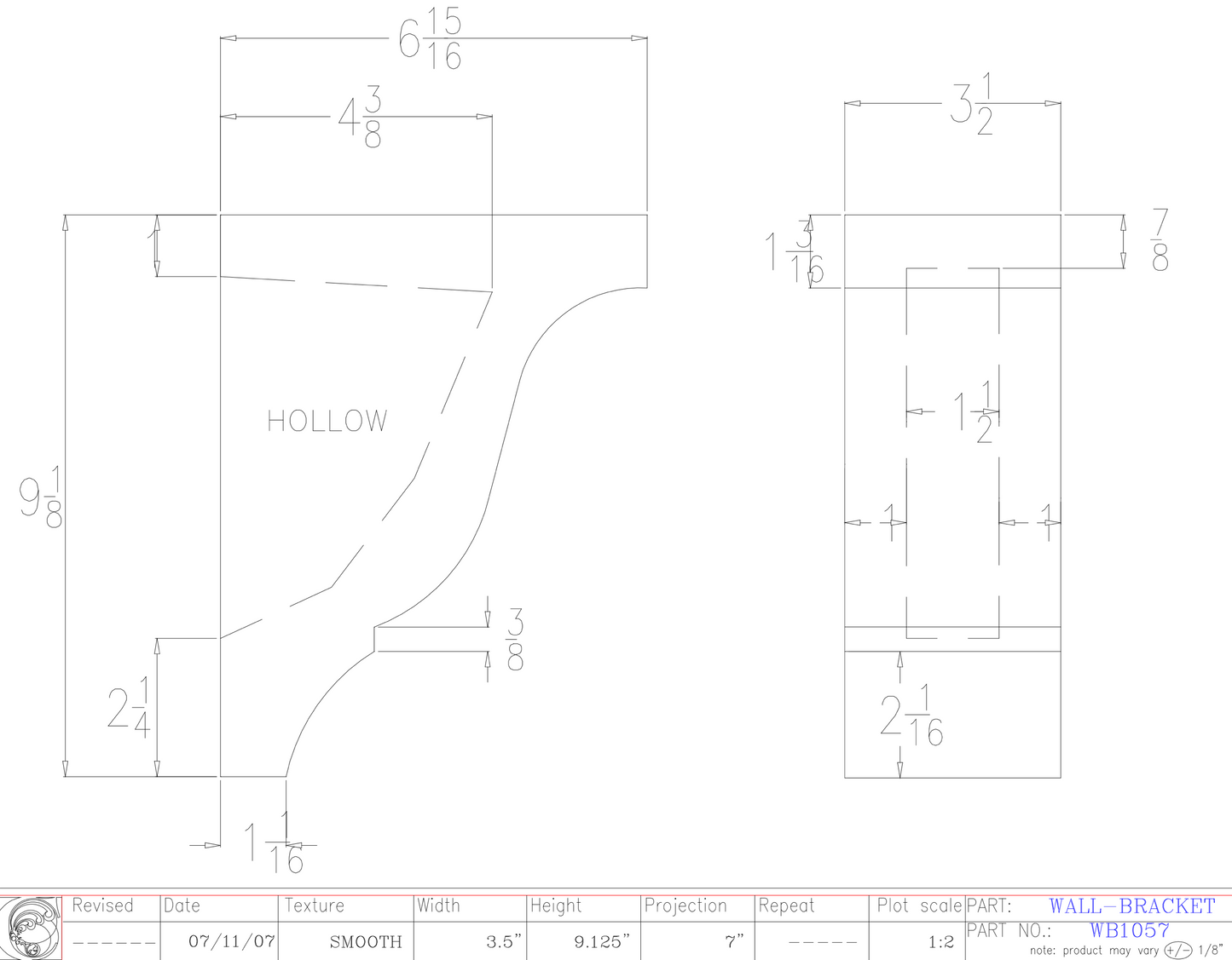 Wall Bracket | WB1057