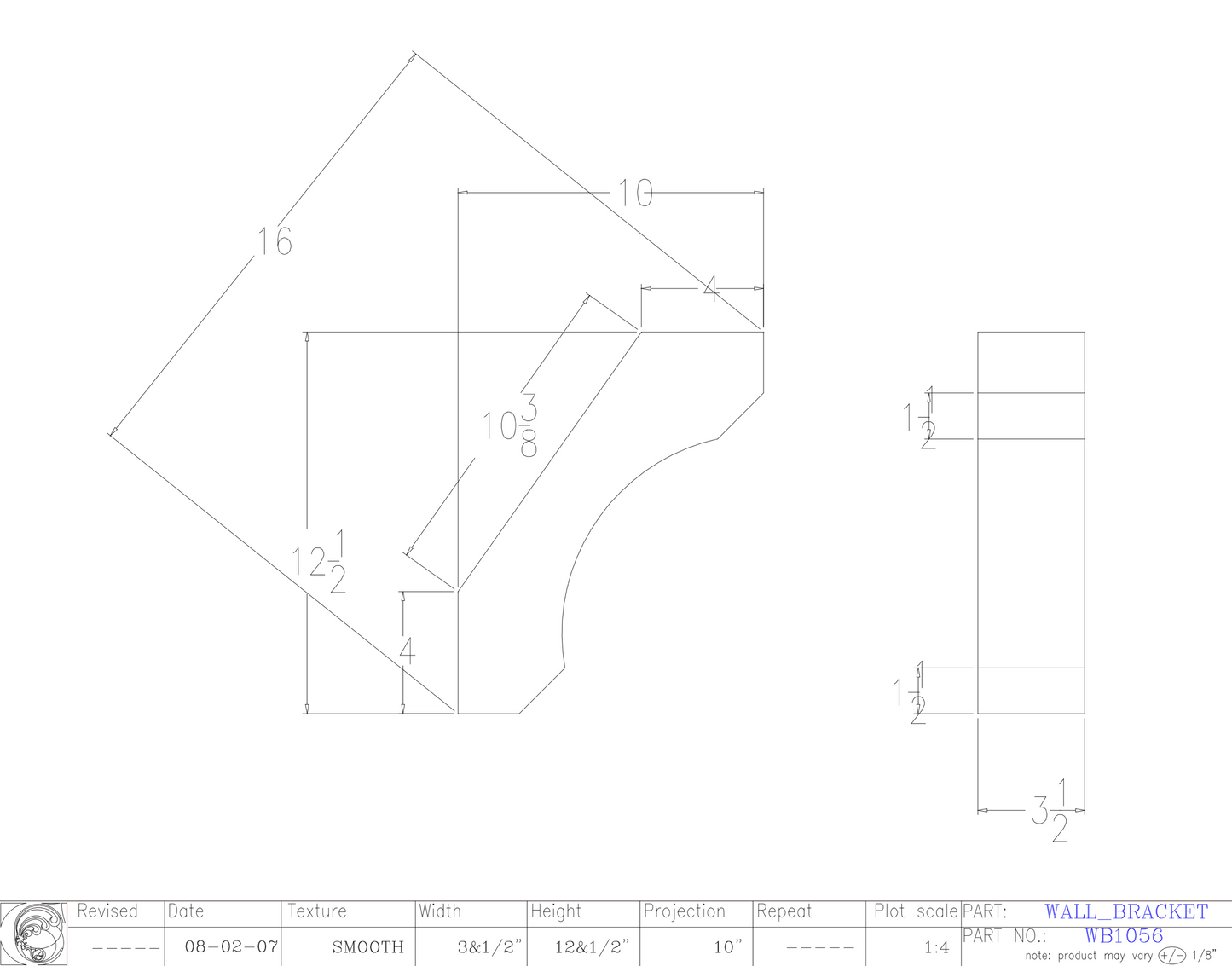 Wall Bracket | WB1056