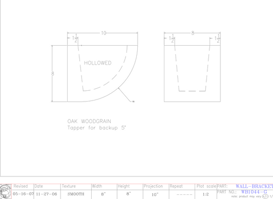 Wall Bracket | WB1044-G