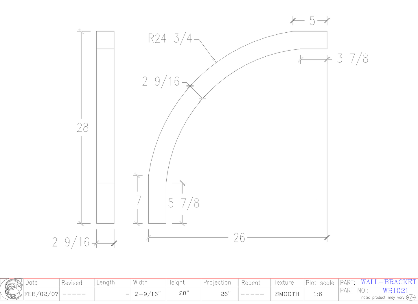 Wall Bracket | WB1021