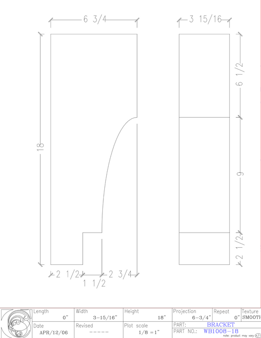 Wall Bracket | WB1008-18