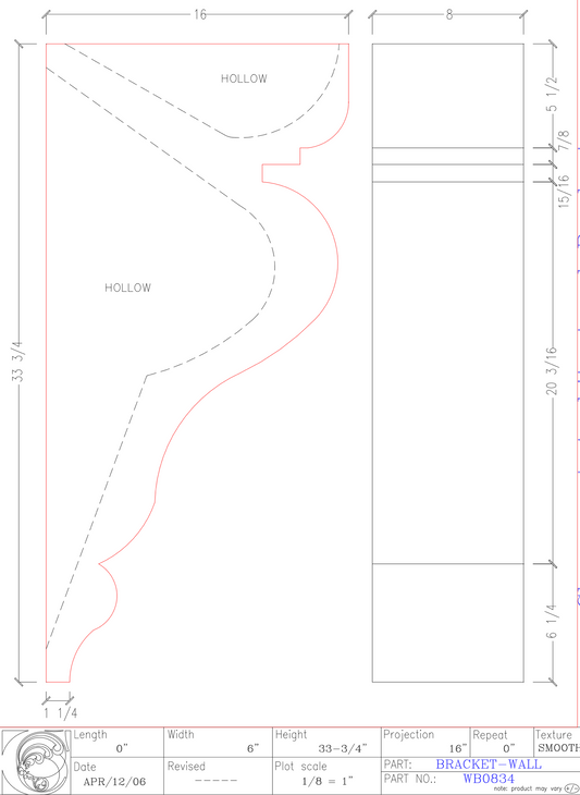 Wall Bracket | WB0834