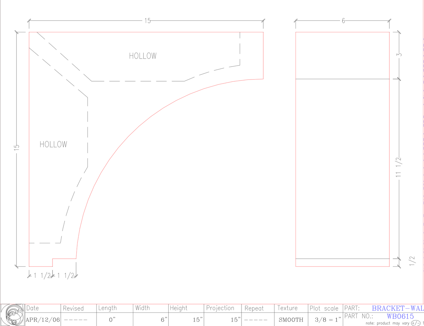 Wall Bracket | WB0615